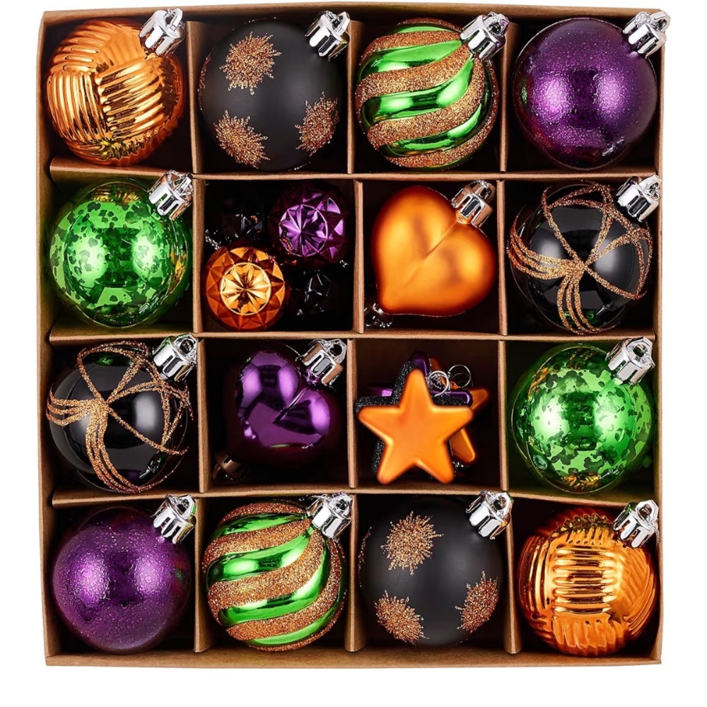 Valery Madelyn Halloween Ornaments Colorful Set
